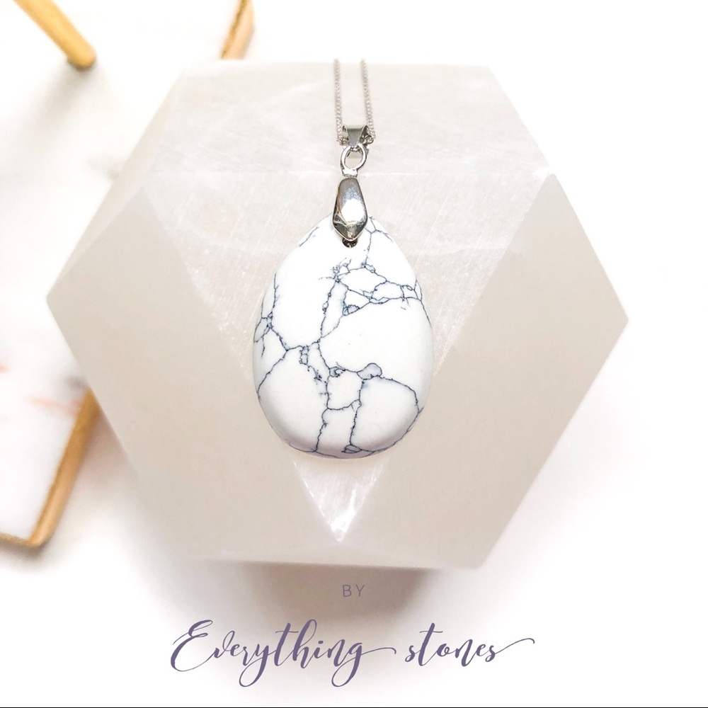 Natural Luxury Howlite Necklace